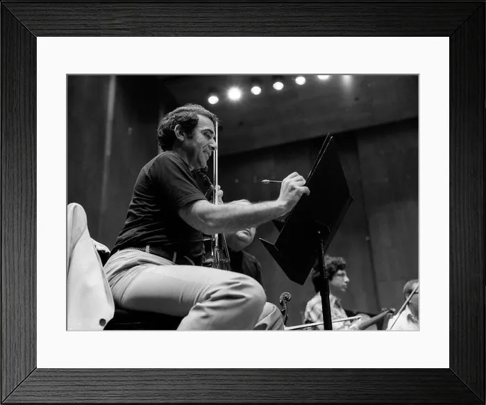 Framed Print : Rodney Friend, British violinist Framed Print : Rodney Friend, British violinist