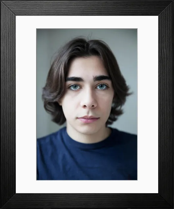 Framed Print : Portrait of teenage boy Framed Print : Portrait of teenage boy