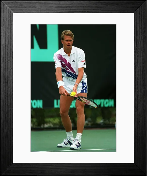 Framed Print : STEFAN EDBERG SWEDEN 23 March 1993 Framed Print : STEFAN EDBERG SWEDEN 23 March 1993