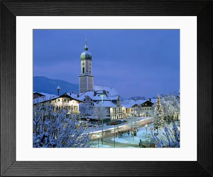 Framed Print : Germany, Bavaria, Garmisch-Partenkirchen Framed Print : Germany, Bavaria, Garmisch-Partenkirchen
