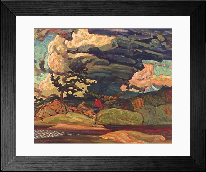 Framed Print : The Elements by J. E. H. MacDonald Framed Print : The Elements by J. E. H. MacDonald