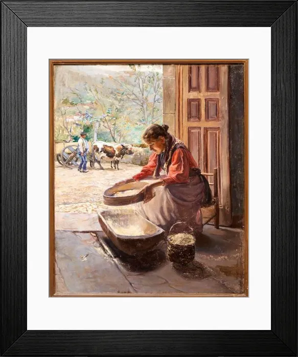 Framed Print : AGUSTÍN OTERMIN, Vidiago, Asturias Framed Print : AGUSTÍN OTERMIN, Vidiago, Asturias