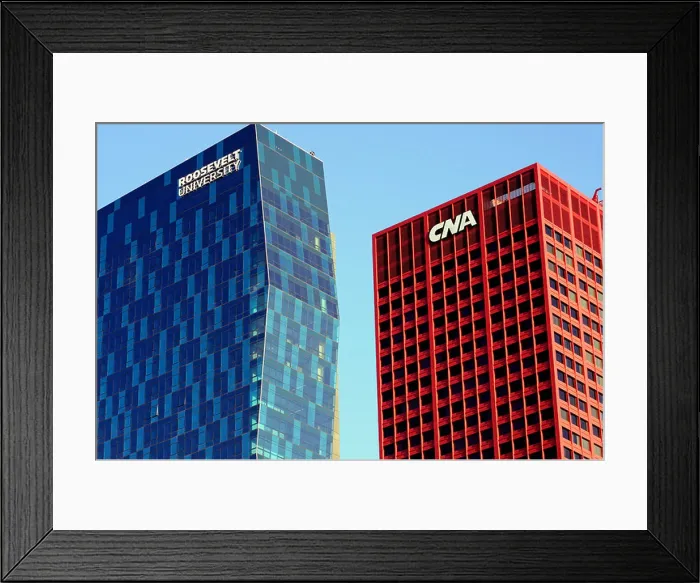 Framed Print : Chicago, Illinois, USA Framed Print : Chicago, Illinois, USA
