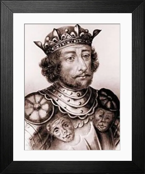 Framed Print : Robert I de France Framed Print : Robert I de France