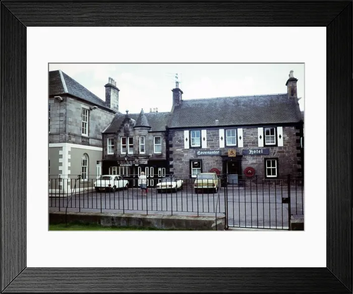 Framed Print : Vintage photograph of The Covenanter Hotel Framed Print : Vintage photograph of The Covenanter Hotel