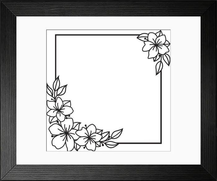 Framed Print : Floral wreath, Flowers frame for wedding invitation, birthday card Framed Print : Floral wreath, Flowers frame for wedding invitation, birthday card