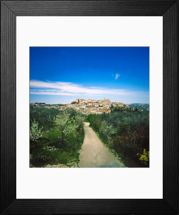 Framed Print : Italy Abruzzo Loreto Aprutino - Framed Print : Italy Abruzzo Loreto Aprutino -