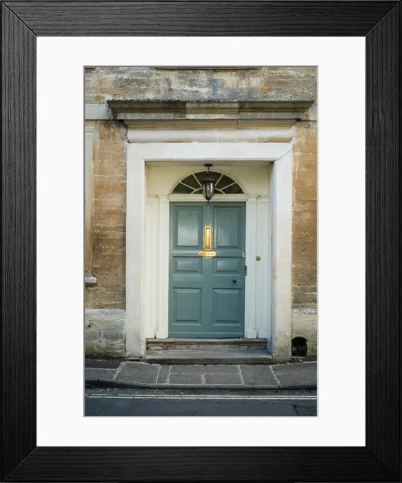 Framed Print : Architectural details: A classically proportioned ornate doorway Framed Print : Architectural details: A classically proportioned ornate doorway