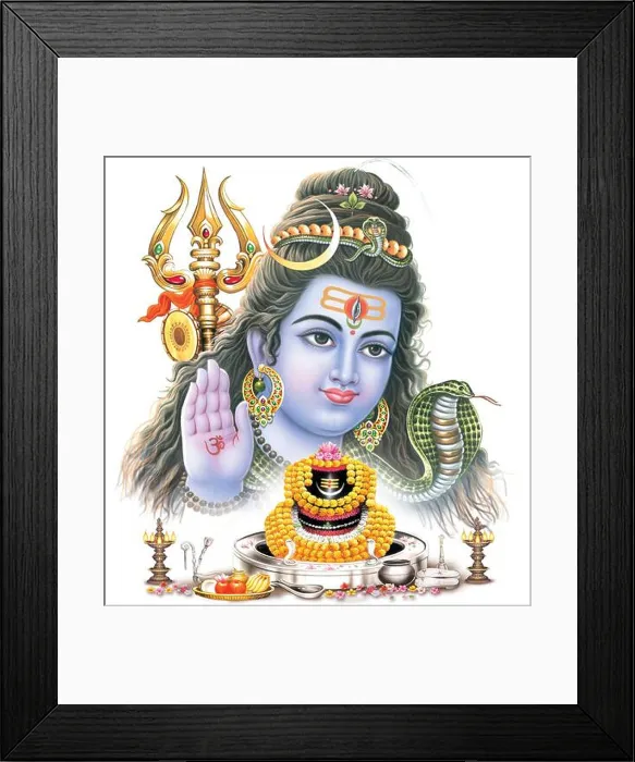 Framed Print : High Resolution Hindu Mythology Picture of Lord Shiva Framed Print : High Resolution Hindu Mythology Picture of Lord Shiva
