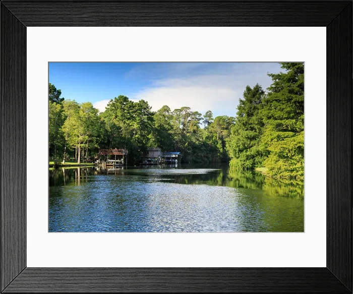 Framed Print : Scenic Magnolia River that leads to Gulf of Mexico in Southern Alabama, Magnolia Springs, Alabama, USA Framed Print : Scenic Magnolia River that leads to Gulf of Mexico in Southern Alabama, Magnolia Springs, Alabama, USA