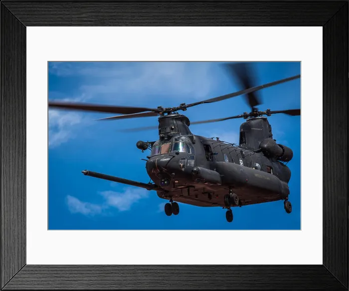 Framed Print : MH-47 in flight Framed Print : MH-47 in flight
