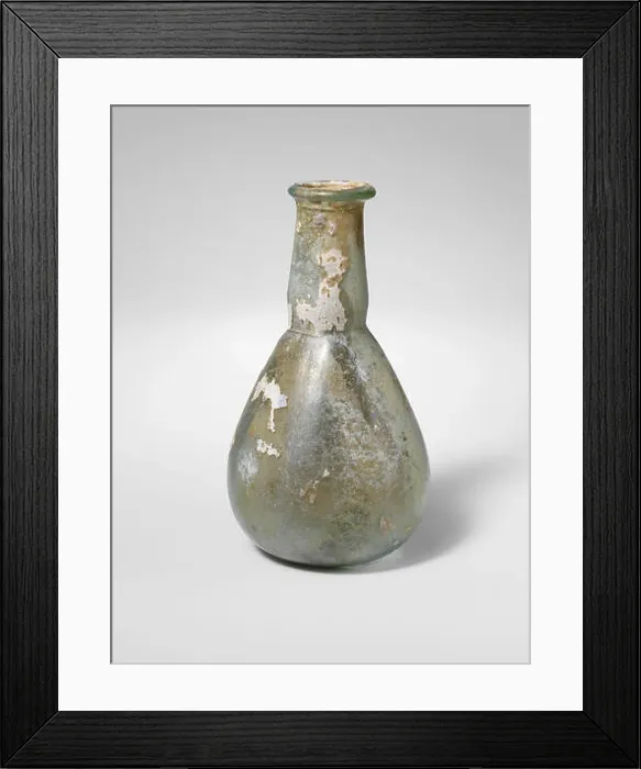 Framed Print : Glass perfume bottle, Early to Mid Imperial Framed Print : Glass perfume bottle, Early to Mid Imperial