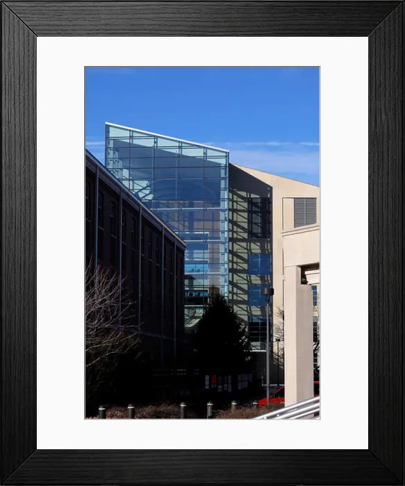 Framed Print : The UNL College of Business building Framed Print : The UNL College of Business building