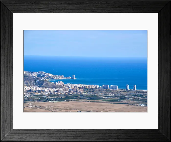 Framed Print : Panoramic view of Cullera, Valencia, Spain Framed Print : Panoramic view of Cullera, Valencia, Spain