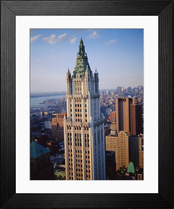 Framed Print : The Woolworth Building, Manhattan, New York, USA Framed Print : The Woolworth Building, Manhattan, New York, USA