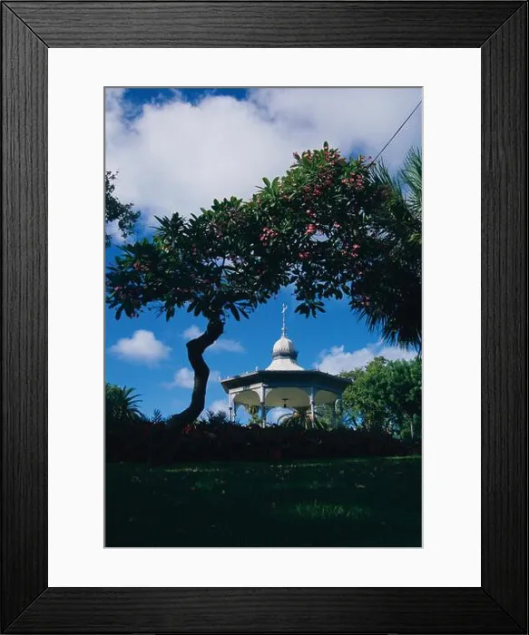 Framed Print : Bandstand, Victoria Park, Bermuda, mid 90's Framed Print : Bandstand, Victoria Park, Bermuda, mid 90's