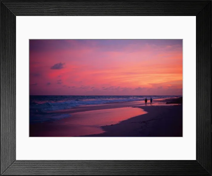 Framed Print : Elbow Beach, Bermuda, Sunset Framed Print : Elbow Beach, Bermuda, Sunset