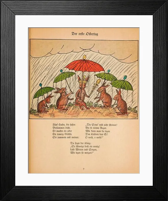 Framed Print : from the original German Version of the book Besuch bei Frau Sonne Framed Print : from the original German Version of the book Besuch bei Frau Sonne