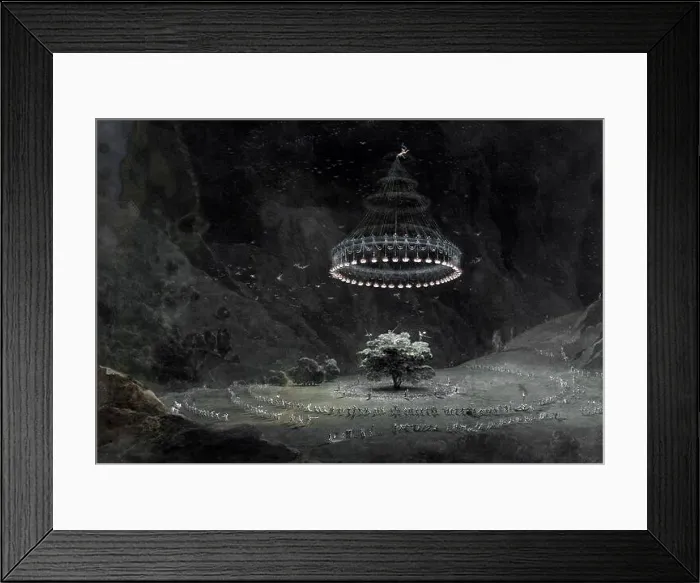 Framed Print : Giuseppe Pietro Bagetti. 1764-1831