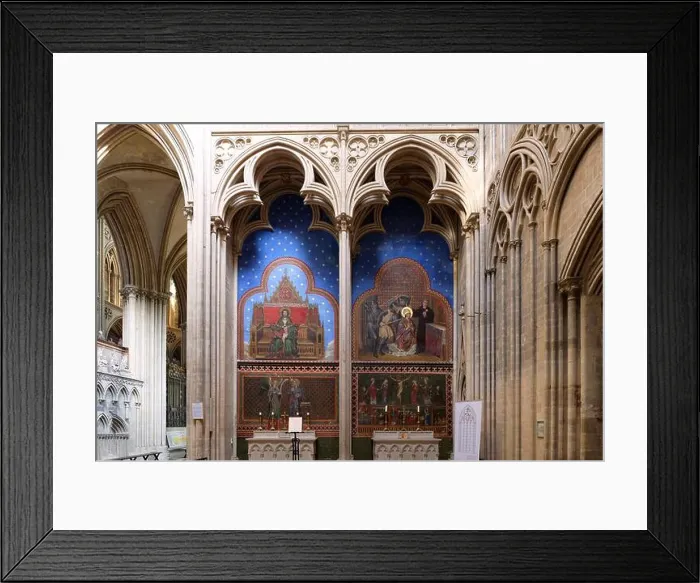 Framed Print : France, Calvados, Bayeux, Notre-Dame cathedral Framed Print : France, Calvados, Bayeux, Notre-Dame cathedral