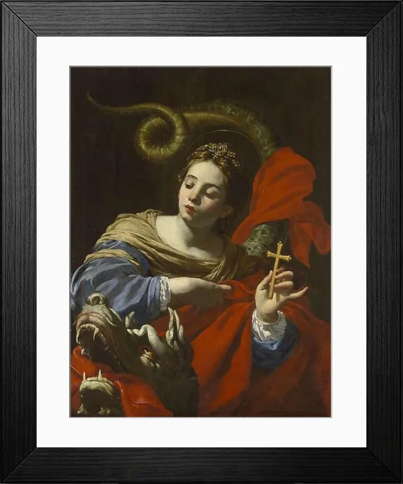 Framed Print : This painting, from Simon Vouet's school Framed Print : This painting, from Simon Vouet's school