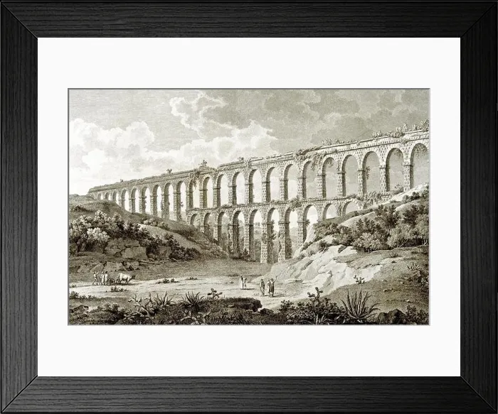 Framed Print : TARRAGONA. ACUEDUCTO ROMANO DE LES FERRERES. ARTE ROMANO. SIGLO I Framed Print : TARRAGONA. ACUEDUCTO ROMANO DE LES FERRERES. ARTE ROMANO. SIGLO I
