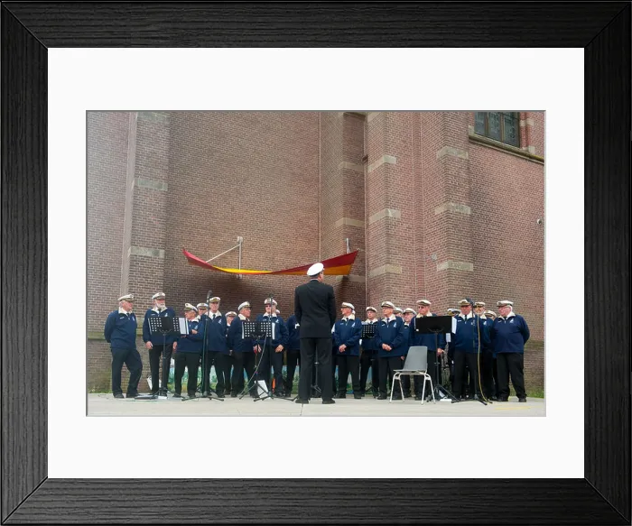 Framed Print : Shanti choir Ahoy with sailor man Framed Print : Shanti choir Ahoy with sailor man