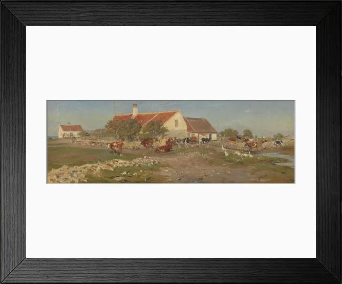 Framed Print : Innovation at Saltholm, probably 1885 Framed Print : Innovation at Saltholm, probably 1885