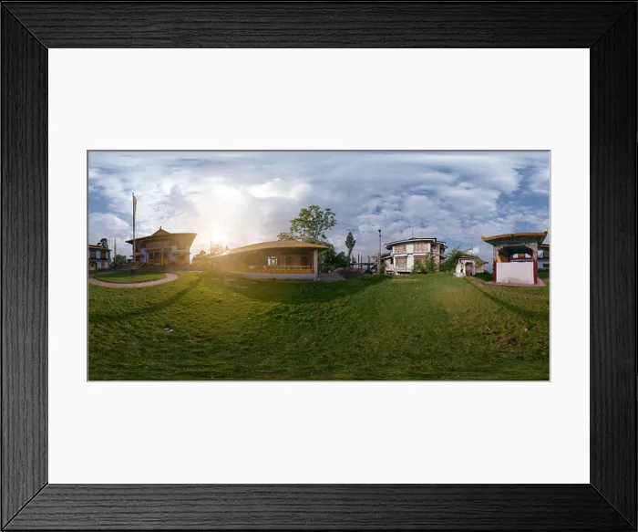 Framed Print : Pemayangste Monastery in Sikkim Framed Print : Pemayangste Monastery in Sikkim