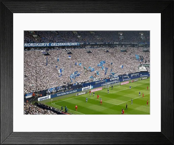 Framed Print : Gelsenkirchen, Deutschland, 1. Fussball Bundesliga 33 Framed Print : Gelsenkirchen, Deutschland, 1. Fussball Bundesliga 33