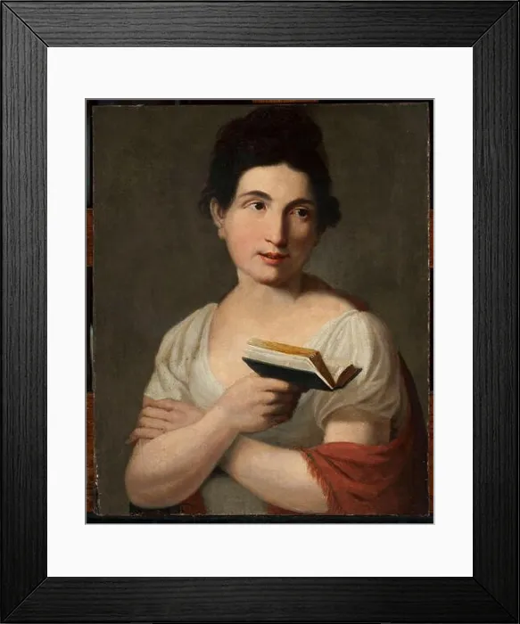 Framed Print : Portrait of Maria Anna Filipina Malińska née Pechwell. Blank, Antoni (1785-1844), painter Framed Print : Portrait of Maria Anna Filipina Malińska née Pechwell. Blank, Antoni (1785-1844), painter