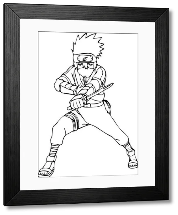Framed Print : naruto vector eps Framed Print : naruto vector eps