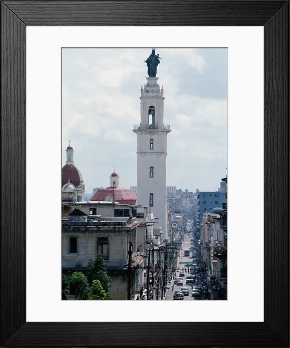 Framed Print : Havana Cuba Calle Neptuno Centro Havana Framed Print : Havana Cuba Calle Neptuno Centro Havana