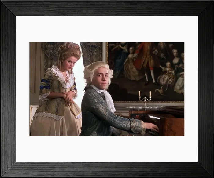 Framed Print : USA. Tom Hulce in the (C)Orion Pictures film: Amadeus (1984) Framed Print : USA. Tom Hulce in the (C)Orion Pictures film: Amadeus (1984)