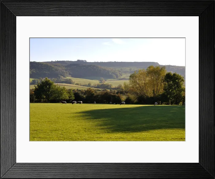 Framed Print : Bredon Hill from Little Comberton, Worcestershire, England, UK Framed Print : Bredon Hill from Little Comberton, Worcestershire, England, UK