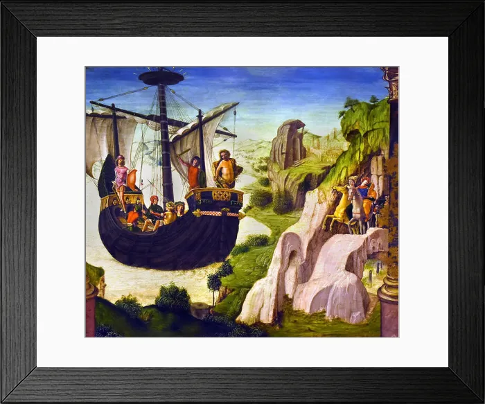 Framed Print : The expedition of the Argonauts by Lorenzo Costa il Vecchio - Lorenzo Costa the Elder 1460 - 1535 Italy Italian Framed Print : The expedition of the Argonauts by Lorenzo Costa il Vecchio - Lorenzo Costa the Elder 1460 - 1535 Italy Italian