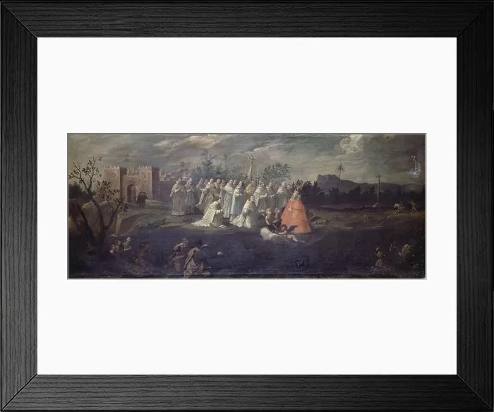 Framed Print : APARICION DE LA VIRGEN DE LOS REMEDIOS EN PUERTA DE ORIHUELA. Location: IGLESIA DE LA MERCED, MURCIA, SPAIN Framed Print : APARICION DE LA VIRGEN DE LOS REMEDIOS EN PUERTA DE ORIHUELA. Location: IGLESIA DE LA MERCED, MURCIA, SPAIN
