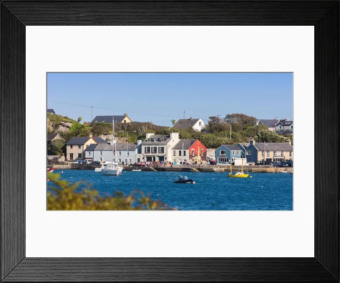 Framed Print : Crookhaven, County Cork, Republic of Ireland. Eire. The village seen across the waters of Galley Cove Framed Print : Crookhaven, County Cork, Republic of Ireland. Eire. The village seen across the waters of Galley Cove
