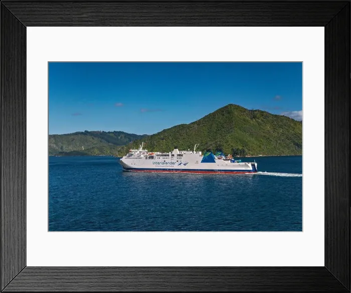 Framed Print : Interislander ferry DEV Aratere Framed Print : Interislander ferry DEV Aratere