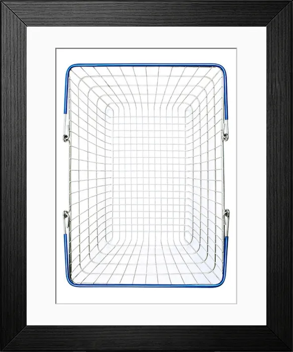 Framed Print : Wire shopping basket. Picture by Patrick Steel patricksteel Framed Print : Wire shopping basket. Picture by Patrick Steel patricksteel