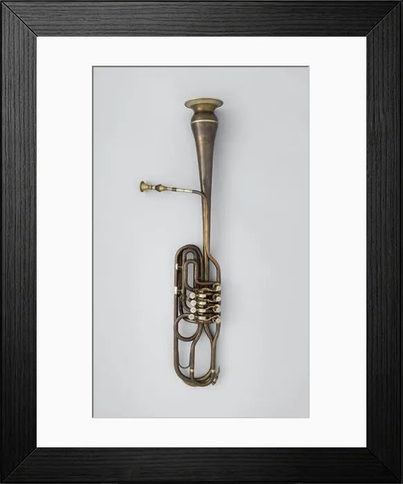 Framed Print : Clavicorno fagotto (brass bassoon) in B-flat Framed Print : Clavicorno fagotto (brass bassoon) in B-flat