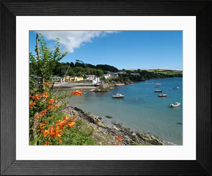 Framed Print : Glandore harbour Framed Print : Glandore harbour