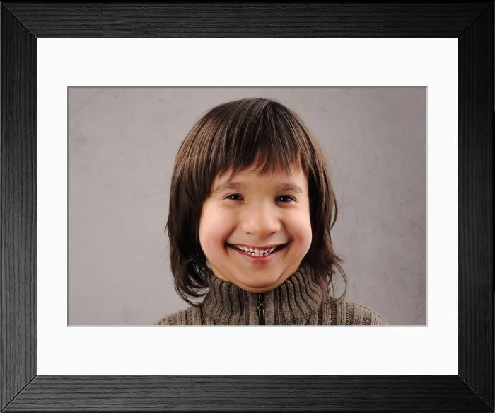 Framed Print : Schoolboy, series of clever kid 6-7 years old with facial expressions Framed Print : Schoolboy, series of clever kid 6-7 years old with facial expressions