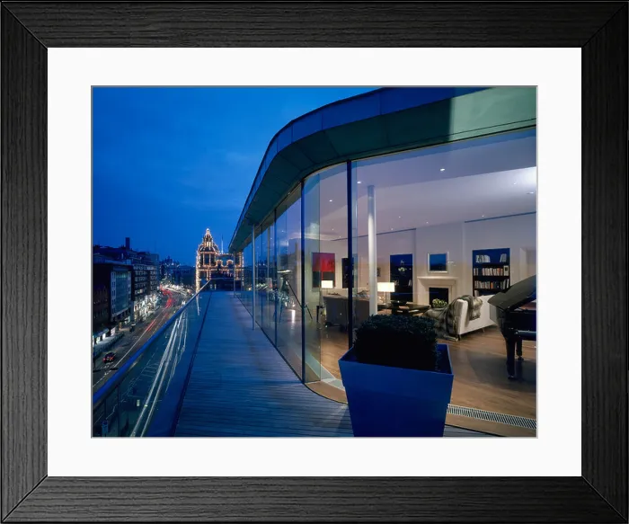 Framed Print : Penthouse Flat, London, United Kingdom Framed Print : Penthouse Flat, London, United Kingdom