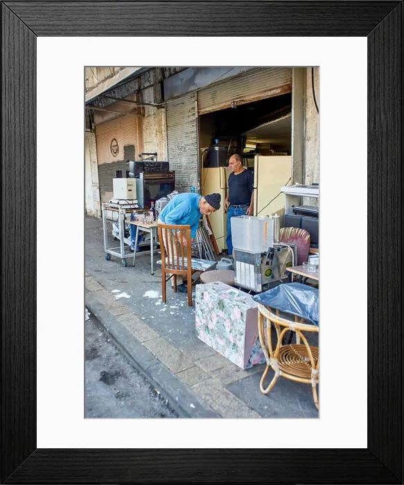 Framed Print : assorted second hand furniture for sale in haifa israel Framed Print : assorted second hand furniture for sale in haifa israel