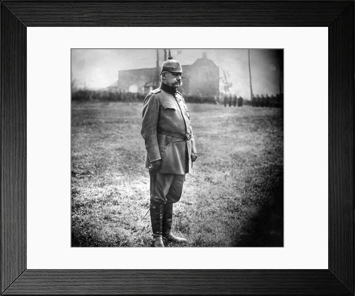 Framed Print : Paul von Hindenburg, 1914 Framed Print : Paul von Hindenburg, 1914