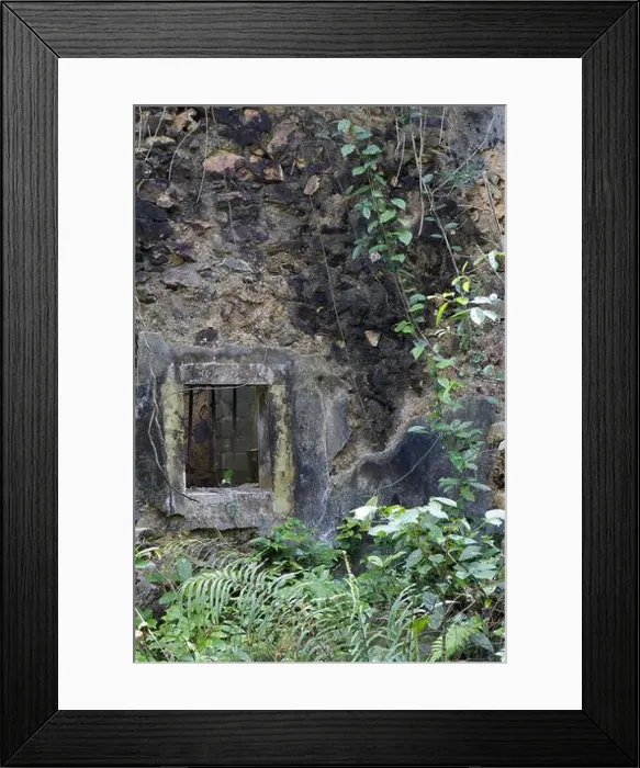 Framed Print : Vertical view of house in Saam To village Framed Print : Vertical view of house in Saam To village