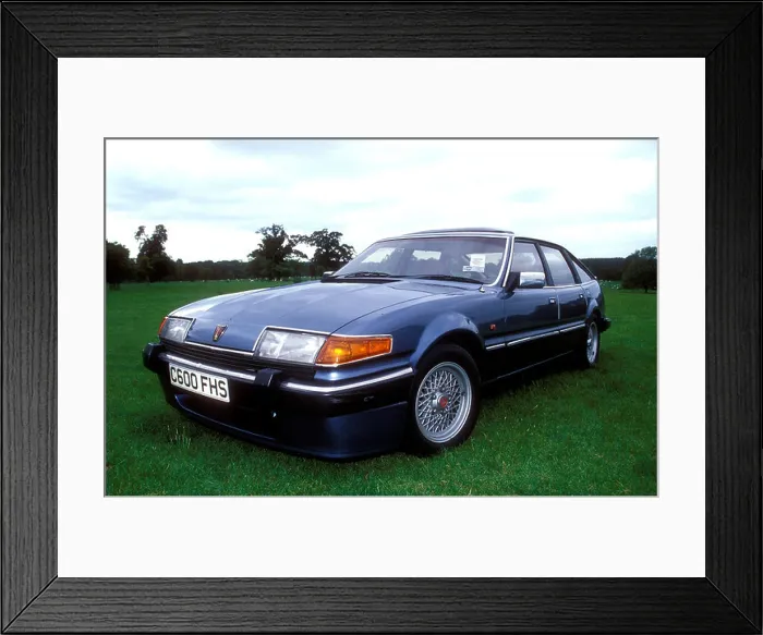 Framed Print : Rover SD1 V8 Classic Car Framed Print : Rover SD1 V8 Classic Car