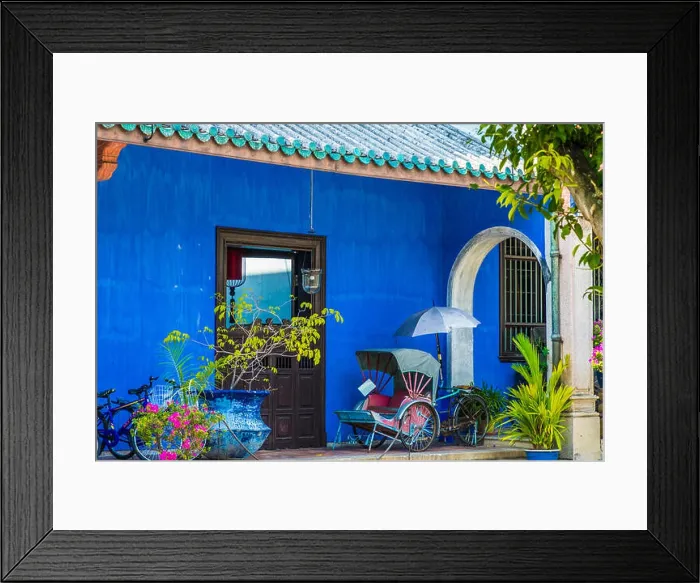 Framed Print : Cheong Fatt Tze, The Blue Mansion, George Town, Penang Island, Malaysia, Southeast Asia, Asia Framed Print : Cheong Fatt Tze, The Blue Mansion, George Town, Penang Island, Malaysia, Southeast Asia, Asia