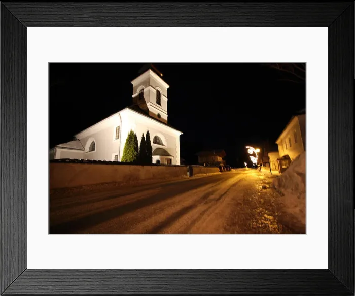 Framed Print : Austria, Tyrol, Leutasch, church Framed Print : Austria, Tyrol, Leutasch, church